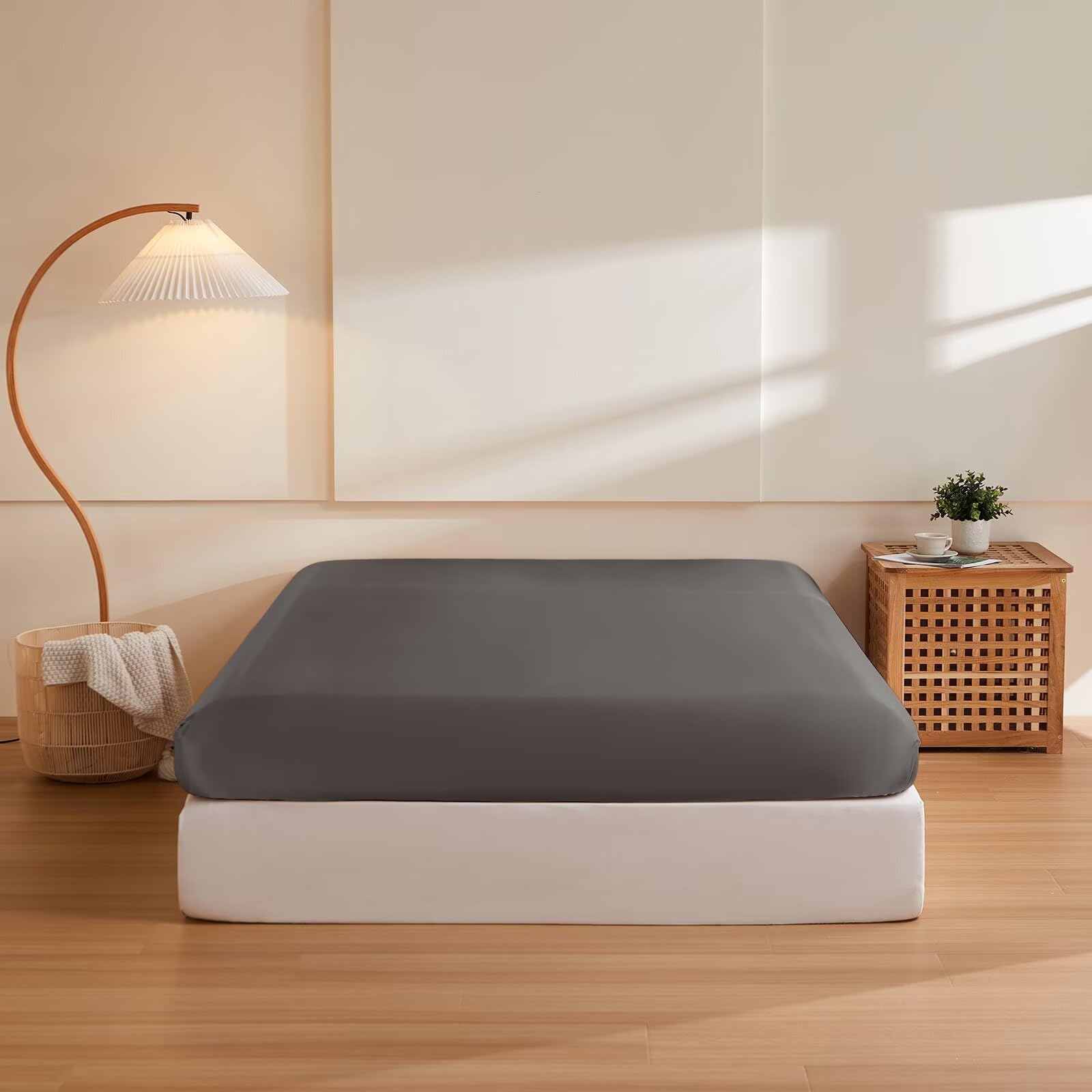 Amazon｜[THXSILK] シルクボックスシーツ 100%19匁シルク 縫い目なし